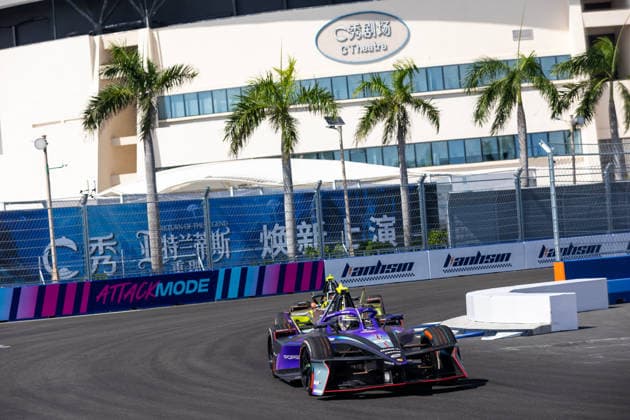 2026 FORMULA E SANYA ePRIX 51 MULLER Nico (swi), Porsche Formula E Team, Porsche 99X Electric, action during the 2026 Sanya ePrix, 11th round of the 2025-26 ABB FIA Formula E World Championship, WM, Weltmeisterschaft on the Sanya Street Circuit from June 18 to 20, 2026 in Sanya, China - SanyaChina  Copyright: xDamienxDoumerguex