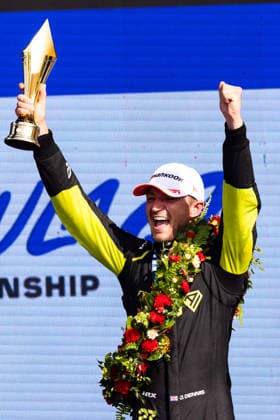 2026 FORMULA E SANYA ePRIX DENNIS Jake (gbr), Andretti Formula E, Porsche 99X Electric, portrait during the 2026 Sanya ePrix, 11th round of the 2025-26 ABB FIA Formula E World Championship, WM, Weltmeisterschaft on the Sanya Street Circuit from June 18 to 20, 2026 in Sanya, China - SanyaChina  Copyright: xDamienxDoumerguex