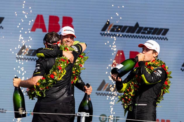2026 FORMULA E SANYA ePRIX DENNIS Jake (gbr), Andretti Formula E, Porsche 99X Electric, portrait DRUGOVICH Felipe (bra), Andretti Formula E, Porsche 99X Electric, portrait during the 2026 Sanya ePrix, 11th round of the 2025-26 ABB FIA Formula E World Championship, WM, Weltmeisterschaft on the Sanya Street Circuit from June 18 to 20, 2026 in Sanya, China - SanyaChina  Copyright: xDamienxDoumerguex