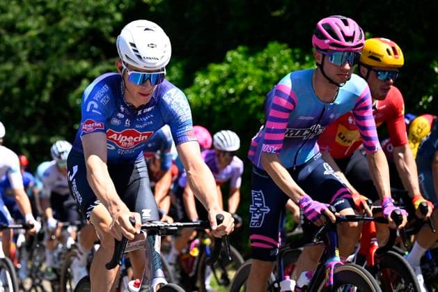 Baloise Belgium Tour 2026 Stage 4 AARSCHOT, BELGIUM - JUNE 20 : Del Grosso Tibor (NED) of Alpecin Premier Tech in action during stage 4 of the 95th edition of Baloise Tour of Belgium an UCI ProSeries 2.Pro cycling road race stage for Men Elite of 183.5 km with start in Begijnendijk and finish in Aarschot on June 20, 2026 in Aarschot, Belgium, 20 06 2026 ( Motordriver Stephan Boone - Aarschot Belgium  Copyright: xTomasxSiskx