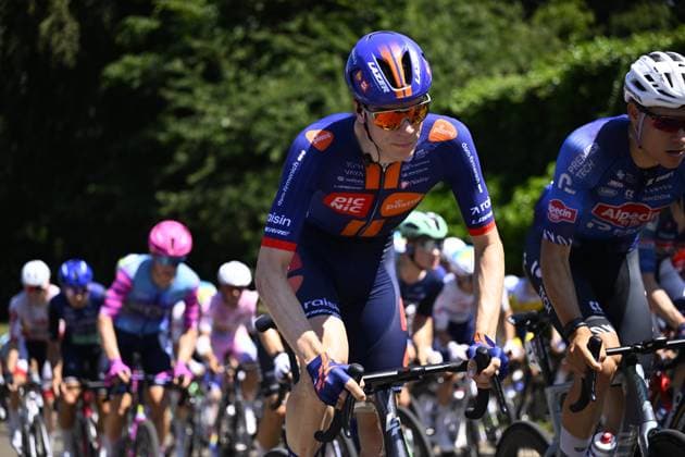 Baloise Belgium Tour 2026 Stage 4 AARSCHOT, BELGIUM - JUNE 20 : Rider of Team Picnic PostNL in action during stage 4 of the 95th edition of Baloise Tour of Belgium an UCI ProSeries 2.Pro cycling road race stage for Men Elite of 183.5 km with start in Begijnendijk and finish in Aarschot on June 20, 2026 in Aarschot, Belgium, 20 06 2026 ( Motordriver Stephan Boone - Aarschot Belgium  Copyright: xTomasxSiskx