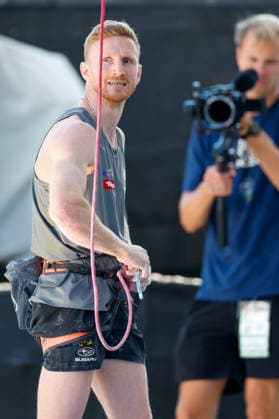 CLIMBING - World Climbing Series INNSBRUCK,AUSTRIA,20.JUN.26 - CLIMBING - World Climbing Series, lead. Image shows Jakob Schubert (AUT).  GEPAxpictures xMarkoxVulic
