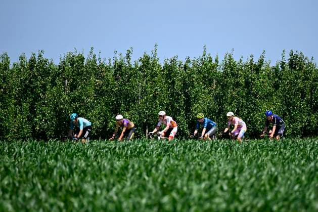 Baloise Belgium Tour 2026 Stage 4 AARSCHOT, BELGIUM - JUNE 20 : =n172=, Killy Jonah (USA) of Tarteletto Isorex, Coppens Michiel (BEL) of BEAT CC p b Saxo, Van Vliet Michiel (NED) of Metec - SOLARWATT p b Mantel, Place Maxence (BEL) of Aarco, Vanthourenhout Michael (BEL) of Pauwels Sauzen - Altez Industriebouw Cycling Team in the escape pack during stage 4 of the 95th edition of Baloise Tour of Belgium an UCI ProSeries 2.Pro cycling road race stage for Men Elite of 183.5 km with start in Begijnendijk and finish in Aarschot on June 20, 2026 in Aarschot, Belgium, 20 06 2026 ( Motordriver Stephan Boone - Aarschot Belgium  Copyright: xTomasxSiskx