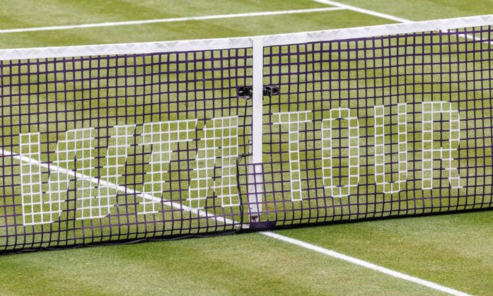 Berlin, 15.06.26, Tennis: VANDA Pharmaceuticals BERLIN TENNIS OPEN 2026 im Steffi-Graf-Stadion. Damen, Einzel. A. Sabalenka vs gegen Jessica Pegula. Jessica Pegula retourniert einen Ball. VANDA Pharmaceuticals BERLIN TENNIS OPEN 2026 *** Berlin, June 15, 2026, Tennis