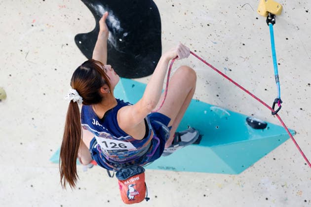 CLIMBING - World Climbing Series INNSBRUCK,AUSTRIA,20.JUN.26 - CLIMBING - World Climbing Series, lead. Image shows Natsumi Oda (JPN).  GEPAxpictures xMarkoxVulic