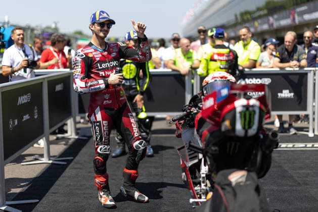 Foto IPP Enrico Schiavi Brno - Ostrova?ice 20-06-2025 MotoGP Gran Premio Motociclismo della Repubblica Ceca 2026 Qualifiche nella foto: Francesco Bagnaia - Ducati Lenovo Team Brno - Ostrova?ice italy REPUBBLICA CECA ITALY  Copyright: xR4924_italyphotopressx