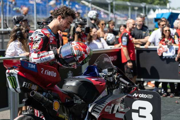 Foto IPP Enrico Schiavi Brno - Ostrova?ice 20-06-2025 MotoGP Gran Premio Motociclismo della Repubblica Ceca 2026 Qualifiche nella foto: Francesco Bagnaia - Ducati Lenovo Team Brno - Ostrova?ice italy REPUBBLICA CECA ITALY  Copyright: xR4924_italyphotopressx