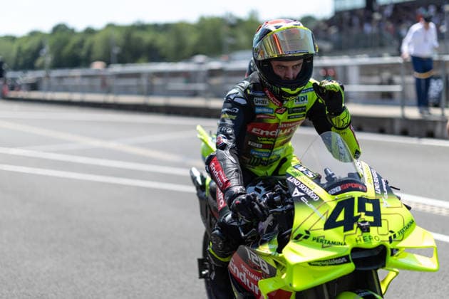 Foto IPP Enrico Schiavi Brno - Ostrova?ice 20-06-2025 MotoGP Gran Premio Motociclismo della Repubblica Ceca 2026 Qualifiche nella foto: Fabio Di Giannantonio - Pertamina Enduro VR46 Racing Team Brno - Ostrova?ice italy REPUBBLICA CECA ITALY  Copyright: xR4924_italyphotopressx
