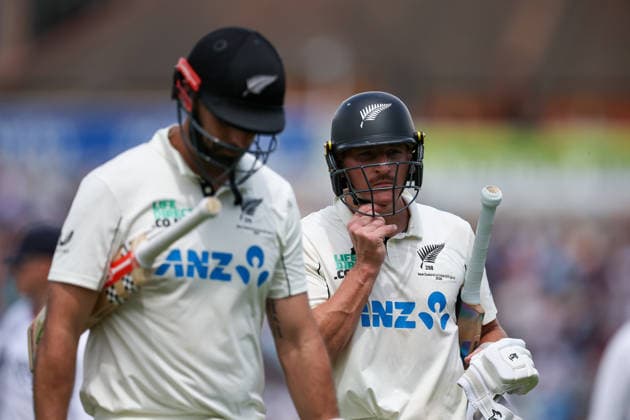 England v New Zealand, International Test Match 2026 New Zealand All-Rounder Glenn Phillips (23) during the International Test Match 2026 match between England and New Zealand at the Oval, London, UK on 20 June 2026. London Oval London UK Editorial use only , Copyright: xChrisxFoxwellx PSI-24390-0130