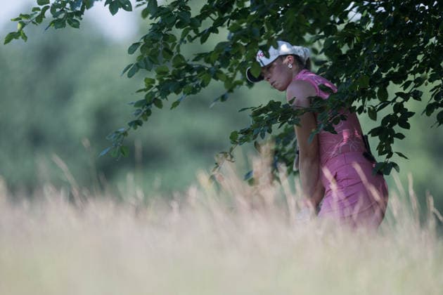 Dutch Ladies Open - Round 1 Corinne Viden of Sweden plays her second shot on the 9th hole fairway during Round 1 of the 2026 Dutch Ladies Open at Goyer Golf & Country Club in Eemnes, Netherlands, on June 19, 2026. Eemness Netherlands  Copyright: xAndyxAstfalckx originalFilename:astfalck-dutchlad260620_npYSg.jpg