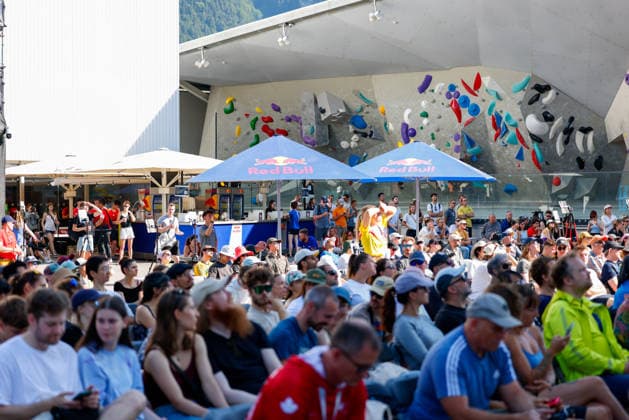 CLIMBING - World Climbing Series INNSBRUCK,AUSTRIA,20.JUN.26 - CLIMBING - World Climbing Series, lead. Image shows an overview of the location.  GEPAxpictures xMarkoxVulic
