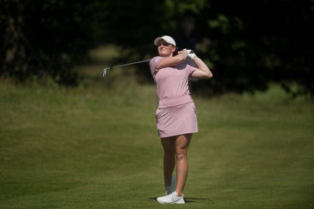 Dutch Ladies Open - Round 1 Charlotte Heath of England plays her second shot on the 9th hole fairway during Round 1 of the 2026 Dutch Ladies Open at Goyer Golf & Country Club in Eemnes, Netherlands, on June 19, 2026. Eemness Netherlands  Copyright: xAndyxAstfalckx originalFilename:astfalck-dutchlad260620_npTQO.jpg