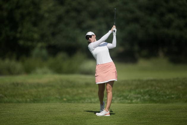 Dutch Ladies Open - Round 1 Magdalena Simmermacher of Argentina plays her second shot on the 9th hole fairway during Round 1 of the 2026 Dutch Ladies Open at Goyer Golf & Country Club in Eemnes, Netherlands, on June 19, 2026. Eemness Netherlands  Copyright: xAndyxAstfalckx originalFilename:astfalck-dutchlad260620_npKJa.jpg