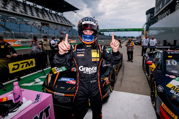 DTM, 5. + 6. Rennen DEKRA Lausitzring 2026 25 McLaren 720S GT3 Evo, Dörr Motorsport: Ben Dörr: picture by Gruppe C Photography Schipkau Lausitzring Brandenburg Deutschland Copyright: xGruppexCxPhotographyx