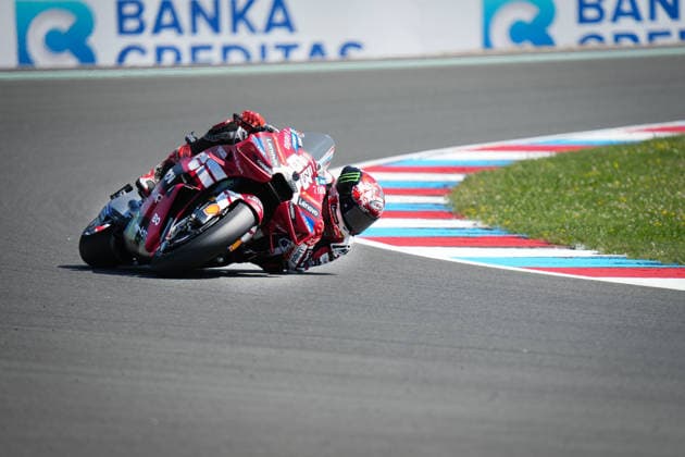 Czech Republic motorcycle Grand Prix, MotoGP World Championship, WM, Weltmeisterschaft Sprint MotoGP, in Brno, Czech Republic, on June 20, 2026. Francesco Bagnaia of Italy, Ducati Lenovo Team. (CTKxPhoto LubosxPavlicek) CTKPhotoP2026062004080  CTKPhotoP2026062004080