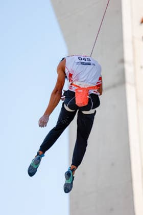 CLIMBING - World Climbing Series INNSBRUCK,AUSTRIA,20.JUN.26 - CLIMBING - World Climbing Series, lead. Image shows Raviandi Ramadhan (INA).  GEPAxpictures xMarkoxVulic