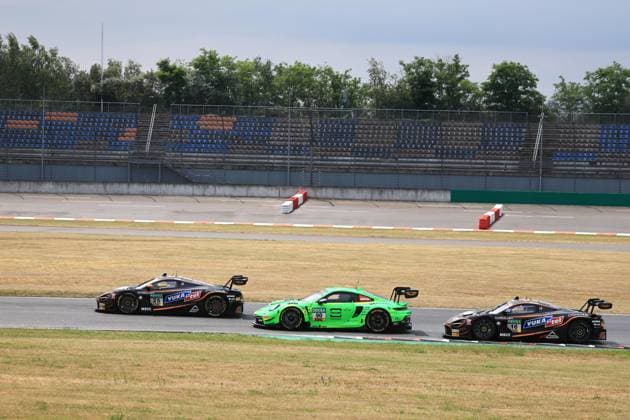 90 Ricardo Feller (CH Manthey), Porsche 911 GT3 R Evo, action Photo: Hoch Zwei Klettwitz Germany *** 90 Ricardo Feller (CH Manthey), Porsche 911 GT3 R Evo, action photo taken at Hoch Zwei Klettwitz, Germany,detected_source_language