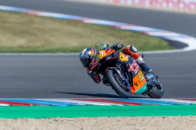 MotoGP of Czechia - Sprint & Qualifying Number 37 Red Bull KTM Factory Racing rider Pedro Acosta during qualifying at the 2026 MotoGP Grand Prix of Czechia. Brno Brno Czech Republic  Copyright: xStephenxBlackberryx originalFilename:blackberry-2026moto260620_np7GZ.jpg
