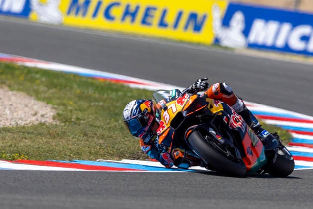 MotoGP of Czechia - Sprint & Qualifying Number 37 Red Bull KTM Factory Racing rider Pedro Acosta during qualifying at the 2026 MotoGP Grand Prix of Czechia. Brno Brno Czech Republic  Copyright: xStephenxBlackberryx originalFilename:blackberry-2026moto260620_np104.jpg