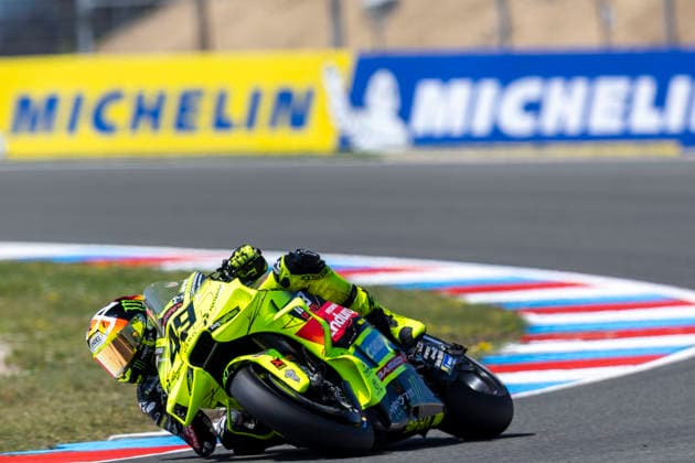 MotoGP of Czechia - Sprint & Qualifying Number 49 Pertamina Enduro VR46 Racing rider Fabio Di Giannantonio during qualifying at the 2026 MotoGP Grand Prix of Czechia. Brno Brno Czech Republic  Copyright: xStephenxBlackberryx originalFilename:blackberry-2026moto260620_npHrd.jpg