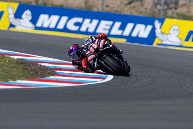 MotoGP of Czechia - Sprint & Qualifying Number 89 Aprilia Racing rider Jorge Martin during qualifying at the 2026 MotoGP Grand Prix of Czechia on Month Day, Year . Brno Brno Czech Republic  Copyright: xStephenxBlackberryx originalFilename:blackberry-2026moto260620_npQvx.jpg