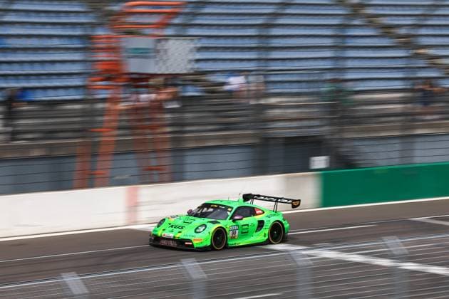 90 Ricardo Feller (CH Manthey), Porsche 911 GT3 R Evo, action photo taken at Hoch Zwei, Klettwitz, Germany,detected_source_language