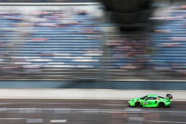 90 Ricardo Feller (CH Manthey), Porsche 911 GT3 R Evo, action photo at Hoch Zwei, Klettwitz, Germany,detected_source_language