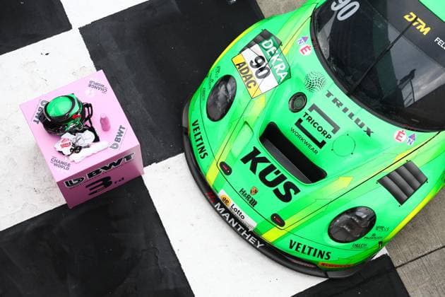 DTM, 5. + 6. Rennen DEKRA Lausitzring 2026 90 Porsche 911 GT3 R (992), Manthey: Ricardo Feller: picture by Gruppe C Photography Schipkau Lausitzring Brandenburg Deutschland Copyright: xGruppexCxPhotographyx