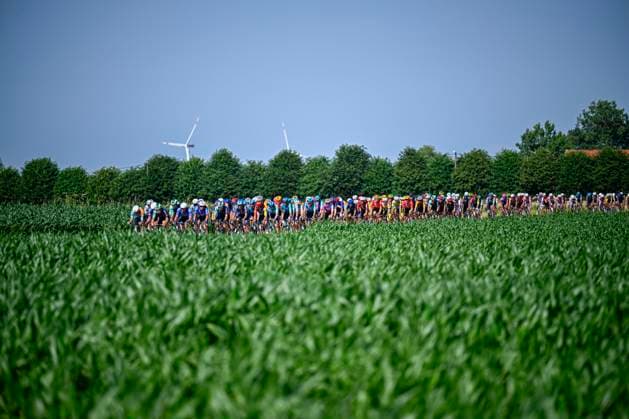 Baloise Belgium Tour 2026 Stage 4 AARSCHOT, BELGIUM - JUNE 20 : Illustration picture of the peloton during stage 4 of the 95th edition of Baloise Tour of Belgium an UCI ProSeries 2.Pro cycling road race stage for Men Elite of 183.5 km with start in Begijnendijk and finish in Aarschot on June 20, 2026 in Aarschot, Belgium, 20 06 2026 ( Motordriver Stephan Boone - Aarschot Belgium  Copyright: xTomasxSiskx