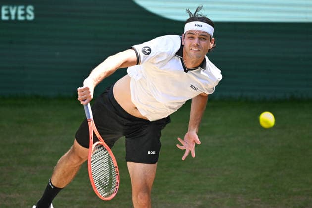 Taylor Fritz USA 20.06.2026 ¢ Tennis ¢ TERRA WORTMANN OPEN ¢ ATP, Tennis Herren 500, heristo-arena-Halle (Westfalen), TERRA WORTMANN OPEN, NRW Germany *** Taylor Fritz USA June 20, 2026 ¢ Tennis ¢ TERRA WORTMANN OPEN ¢ ATP 500, heristo arena Halle Westfalen, TERRA WORTMANN OPEN, North Rhine-Westphalia, Germany,detected_source_language Copyright: xpepphotox xPeterxEppingerx pep00321, pep_20260620_hm_377144