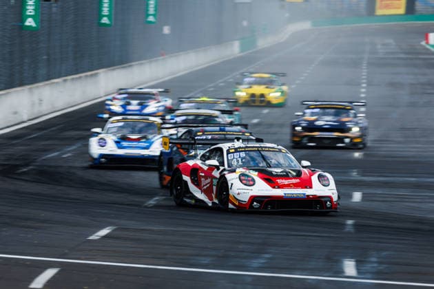 ADAC GT Masters, 5. + 6. Rennen DEKRA Lausitzring 2026 41 Porsche 911 GT3 R (992), razoon - more than racing: Colin Bönighausen, Leo Pichler - picture by Gruppe C Photography Schipkau DEKRA Lausitzring Brandenburg Germany Copyright: xGruppexCxPhotographyx