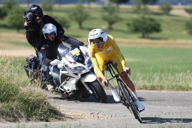20.06.2026 Aarburg AG , SCHWEIZ, 89. Tour de Suisse 4.Etappe Aarburg - Aarburg Sieger Tadej Pogacar SLO Team UAE Emirates *** June 20, 2026, Aarburg AG, SWITZERLAND, 89th Tour de Suisse, Stage 4, Aarburg, Aarburg, Winner 