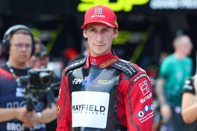 Wroclaw 20.06.2026. Zuzel FIM indywidualne mistrzostwa swiata na zuzlu sezon 2026 --- FIM Speedway Grand Prix season 2026 nz Max Fricke Fot. Kacper Staniec NEWSPIX.PL --- newspix.pl FIM SPEEDWAY World Championship, WM, Weltmeisterschaft GRAND PRIX 2026 POLAND OUT! 
