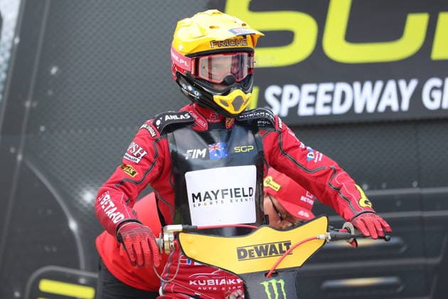 Wroclaw 20.06.2026. Zuzel FIM indywidualne mistrzostwa swiata na zuzlu sezon 2026 --- FIM Speedway Grand Prix season 2026 nz Max Fricke Fot. Kacper Staniec NEWSPIX.PL --- newspix.pl FIM SPEEDWAY World Championship, WM, Weltmeisterschaft GRAND PRIX 2026 POLAND OUT! 