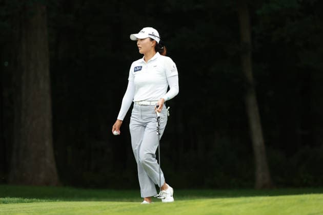 Meijer LPGA, Golf Damen Classic BELMONT, MICHIGAN - JUNE 20: Jin Young Ko of the Republic of Korea walks on the 7th hole during the third round of the Meijer LPGA Classic for Simply Give golf tournament at Blythefield Country Club in Belmont, MI, USA Saturday, June 20, 2026. Belmont Michigan United States  Copyright: xJorgexLemusx originalFilename:lemus-meijerlp260620_npJlu.jpg
