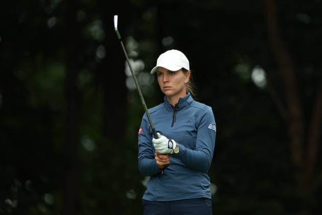 Meijer LPGA, Golf Damen Classic BELMONT, MICHIGAN - JUNE 20: Morgena Metraux of Switzerland plays her putt on the 7th green during the third round of the Meijer LPGA Classic for Simply Give golf tournament at Blythefield Country Club in Belmont, MI, USA Saturday, June 20, 2026. Belmont Michigan United States  Copyright: xJorgexLemusx originalFilename:lemus-meijerlp260620_npk0Z.jpg
