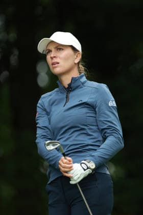 Meijer LPGA, Golf Damen Classic BELMONT, MICHIGAN - JUNE 20: Morgena Metraux of Switzerland plays her putt on the 7th green during the third round of the Meijer LPGA Classic for Simply Give golf tournament at Blythefield Country Club in Belmont, MI, USA Saturday, June 20, 2026. Belmont Michigan United States  Copyright: xJorgexLemusx originalFilename:lemus-meijerlp260620_nplBb.jpg