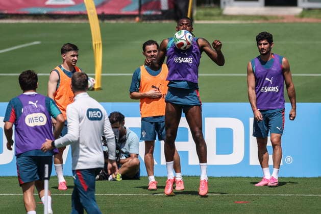 FIFA World Cup, WM, Weltmeisterschaft, Fussball 2026 - Portugal training Portugal s national soccer player Rafael Leao attends a training session of the team, in Palm Beach, Florida, USA, 20 June 2026. Palm Beach Florida United States  Copyright: xMIGUELxA.xLOPESx