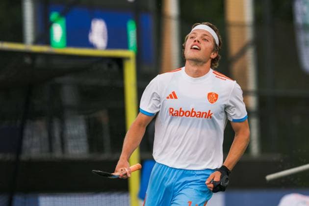 ROTTERDAM, 20-06-2026, HC Rotterdam, FIH Hockey Pro League Men, Netherlands - Germany , Season 2025-2026. Picture shows Netherlands player Derck de Vilder Netherands - Germany (2nd Match)  x204500939x Copyright: