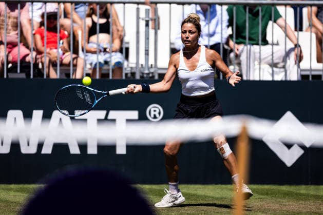 BAD HOMBURG, GERMANY - JUNE 20: Renata Zarazua (MEX) during the Bad Homburg Open powered by Solarwatt Singles match between Renata Zarazua (MEX) vs Mariella Thamm (GER) at Kurpark Bad Homburg on June 20, 2026 in Bad Homburg, Germany. Hessen Germany Copyright: xSteffiexWunderlx