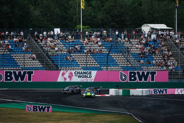 ADAC GT Masters, 5. + 6. Rennen DEKRA Lausitzring 2026 39 , Comtoyou Racing: Jamie Alan Day, Baudouin Detout, 1 Ford Mustang GT3, Haupt Racing Team: Max Reis, Emil Gjerdrum - picture by Gruppe C Photography Schipkau DEKRA Lausitzring Brandenburg Germany Copyright: xGruppexCxPhotographyx
