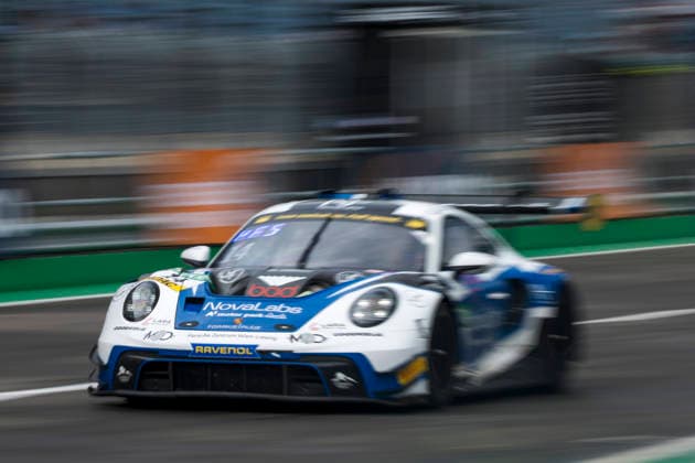 ADAC GT Masters, 5. + 6. Rennen DEKRA Lausitzring 2026 14 Porsche 911 GT3 R (992), razoon - more than racing: Pavel Lefterov, Mark Kastelic - picture by Gruppe C Photography Schipkau DEKRA Lausitzring Germany Copyright: xGruppexCxPhotographyx