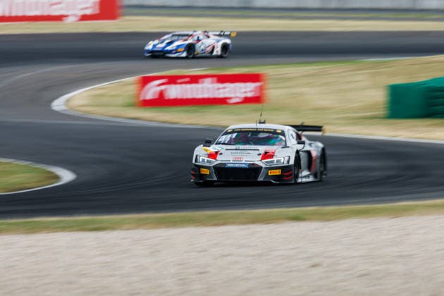ADAC GT Masters, 5. + 6. Rennen DEKRA Lausitzring 2026 77 Audi R8 LMS GT3 EVO II, LIQUI MOLY Team Engstler Motorsport: Robin Rogalski, Simon Connor Primm - picture by Gruppe C Photography Schipkau DEKRA Lausitzring Brandenburg Germany Copyright: xGruppexCxPhotographyx