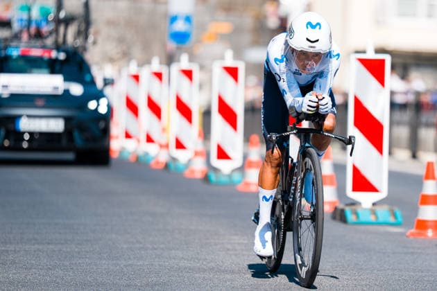 AARBURG, SWITZERLAND - JUNE 20: Nairo Quintana of Colombia and Movistar Team in action during the 89th Tour de Suisse 2026 on June 20, 2026 in Aarburg, Switzerland. *** AARBURG, SWITZERLAND, JUNE 20 — Nairo Quintana of Colombia and the Movistar Team in action during the 89th Tour de Suisse 2026 on June 20, 2026, in Aarburg, Switzerland,detected_source_language Copyright: xJustPictures.ch PascalxvonxBürenx jp-en-EuSpIm-Pavo_Fotografie-09051