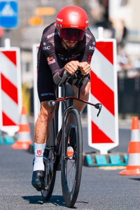 AARBURG, SWITZERLAND - JUNE 20: Julian Alaphilippe of France and Tudor Pro Cycling Team in action during the 89th Tour de Suisse 2026 on June 20, 2026 in Aarburg, Switzerland. *** AARBURG, SWITZERLAND, JUNE 20 Copyright: xJustPictures.ch PascalxvonxBürenx jp-en-EuSpIm-Pavo_Fotografie-08928