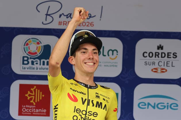 20-06-2026 La Route D occitanie; Tappa 03 Loures Barousse - Loudenvielle; 2026, Visma - Lease A Bike; Piganzoli, Davide; Loudenvielle; 