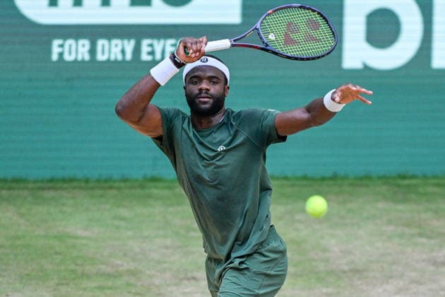 Frances TIAFOE (USA) 20.06.2026 ¢ Tennis ¢ TERRA WORTMANN OPEN ¢ ATP, Tennis Herren 500, heristo-arena-Halle (Westfalen), TERRA WORTMANN OPEN, NRW Germany *** Frances TIAFOE USA June 20, 2026 ¢ Tennis ¢ TERRA WORTMANN OPEN ¢ ATP 500, heristo arena Halle Westfalen, TERRA WORTMANN OPEN, North Rhine-Westphalia, Germany,detected_source_language Copyright: xpepphotox xPeterxEppingerx pep00321, pep_20260620_hm_377994