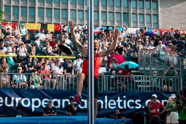 Farewell to Mateusz Przybylko, GER, Track and Field, Athletics, Days of the High-Fliers, Essen, June 20, 2026, GER, Track and Field, Athletics, Days of the High-Fliers, Essen, June 20, 2026, Essen,detected_source_language Copyright: xStefanxMayerx EP_SMR