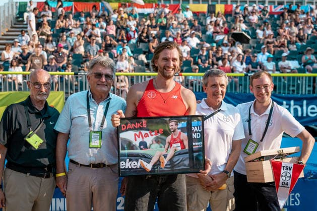 Farewell to Mateusz Przybylko, GER, Track and Field, Athletics, Days of the High-Fliers, Essen, June 20, 2026, GER, Track and Field, Athletics, Days of the High-Fliers, Essen, June 20, 2026, Essen,detected_source_language Copyright: xStefanxMayerx EP_SMR