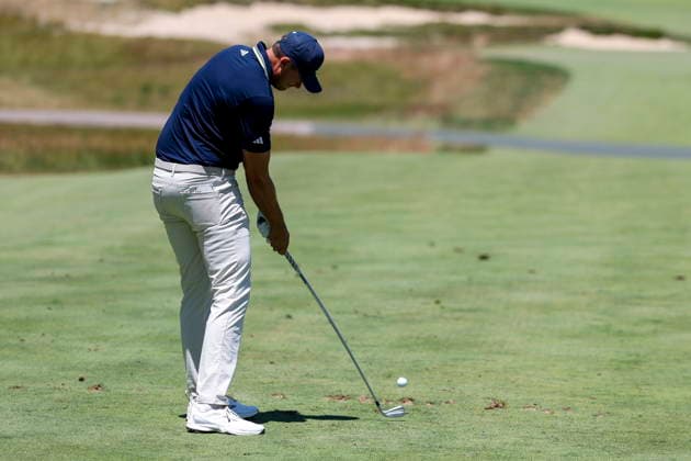 US Open Golf Championship - Round 3 Ludvig Aberg of Sweden during the third round of the 2026 US Open golf tournament at the Shinnecock Hills Golf Club in Southampton, New York, USA, 20 June 2026. SOUTHAMPTON NEW YORK UNITED STATES  Copyright: xSARAHxYENESELx